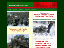 Tablet Screenshot of mainestreefarm.com